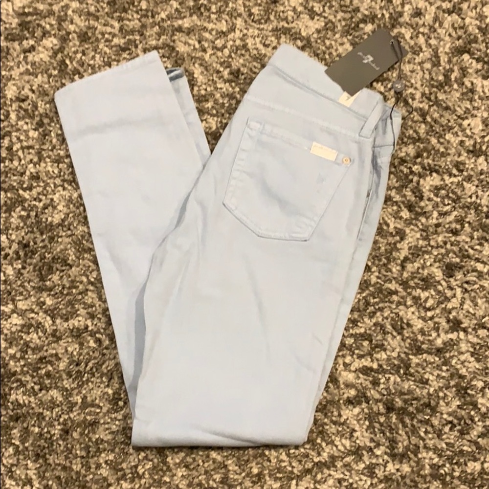 NWT 7 For All Mankind distressed jeans
